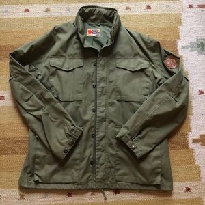 Fjallraven vintage army green olive jacket